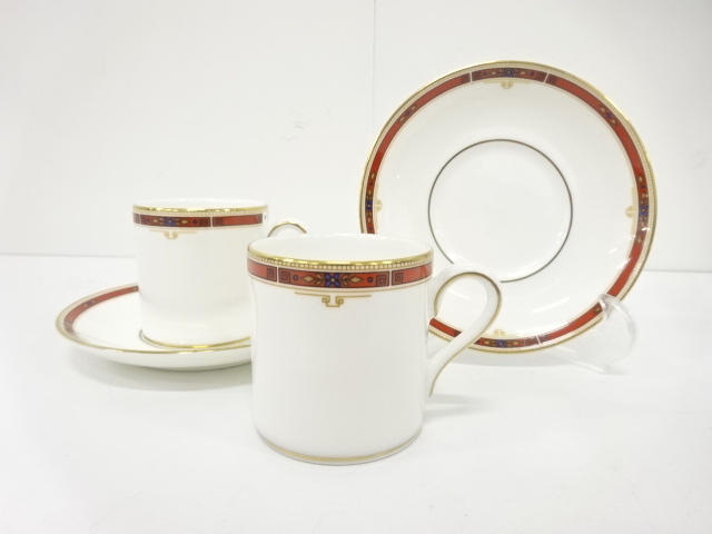 WEDGWOOD　ウェッジウッド　コロラド　デミタスカップ＆ソーサー　ペア　洋食器